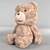 Fluffy Teddy Bear Toy 3D model small image 2