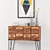 Industrial Chest with Décor & Contemporary Painting 3D model small image 3