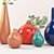 Elegant Collection of Seven Vases 3D model small image 2