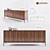 Neva Console: Stylish Stand for Modern Living 3D model small image 1