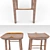 Sleek Bar Chair- Ideal Dimensions 3D model small image 2