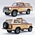 Vintage Ford Bronco 1985: Unleash Your Wild Side 3D model small image 1