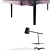 Andrea Rosewood Bench | Kaela Accent Tables 3D model small image 2