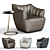 Fenton Armchair: Stylish and Elegant 3D model small image 1