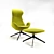 Elegant Office Chair: Halia 3D model small image 1