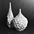 Elegant Trio of Vases 3D model small image 2