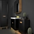 Sleek Sento Bathroom Collection 3D model small image 2