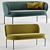 Elegant Soave Sofa 3D model small image 1