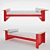 Prouve Cite Bench - Sleek and Stylish! 3D model small image 1
