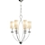 Elegant Castana Chandelier 3D model small image 1