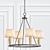 Luxury Illumination: Warden Chandelier 3D model small image 1