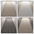 Elegant Wood and Marble Flooring 3D model small image 1