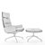 Modern Comfort: Kff Arva Lounge 3D model small image 3