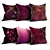 Plum Pillow Set - Soft and Stylish 3D model small image 1