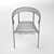 Modern George Armchair: Stylish and High-Quality 3D model small image 3