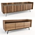 Essential Wood Sideboard: Edge 3D model small image 1