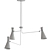 Sleek Chrome Simone Suspension 3D model small image 2