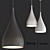 Artpad Modern Nordic Iron Pendant Lights 3D model small image 1