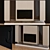 Modern TV Wardrobe: Stylish & Practical! 3D model small image 1