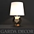 Golden Glow Desk Lamp 3D model small image 1