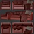 Title: Modern Paidge Loveseat by West Elm 3D model small image 3