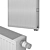 Efficient Steel Panel Radiator - Kermi Therm-x2 Profil L-80 3D model small image 2