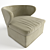 Italian Made Armchair 3D model small image 1