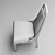 Modern Alexander Collection Chair 3D model small image 3