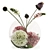 Floral Aquarium: A Blooming Oasis 3D model small image 1