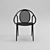 ErgoFlex Polypropylene Armchair 3D model small image 3