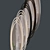Saturn City Ivory Mirror - Elegant Reflection 3D model small image 2
