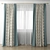 Elegant Window Drapes 3D model small image 1