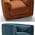 Luxury Fendi Casa Conrad Chair 3D model small image 2