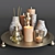 Elegant Glow Candle Gift Set 3D model small image 1