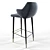 Luxurious Collection Diva Stool 3D model small image 2