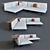 Modern Tribu Senja Sofa Set 3D model small image 1