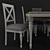 BarkerAndStoneHouse Bambury Dining Table 3D model small image 2
