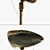 CicloItalia T: Elegant Brass Desk Lamp 3D model small image 2