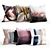 Cozy Cushion Set: 45x45cm 3D model small image 1