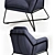 ErgoLux Chair: The Ultimate Comfort 3D model small image 2