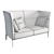 Cadmen High Sofa | Molteni & C | Stylish and Elegant 3D model small image 2
