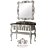 Romano Home Olivia Bathroom Console & Grand Mirror 3D model small image 1