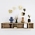 BoConcept Decor Collection: Stylish Storage, Artful Accents & Unique Books 3D model small image 1