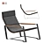 Architectural Craft Lounge Chair 3D model small image 1