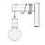 Modern Industrial Pendant Light 3D model small image 3