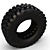 Durable Terrain Tire 3D model small image 2