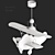 Baby Plane Lamp: LeroyMerlin 2019 3D model small image 3