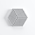 HexaCube Tiles - 4K Textured R16cm 3D model small image 3