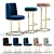 West Elm Cora Chairs: Detailed 3D Models 3D model small image 1