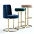 West Elm Cora Chairs: Detailed 3D Models 3D model small image 3